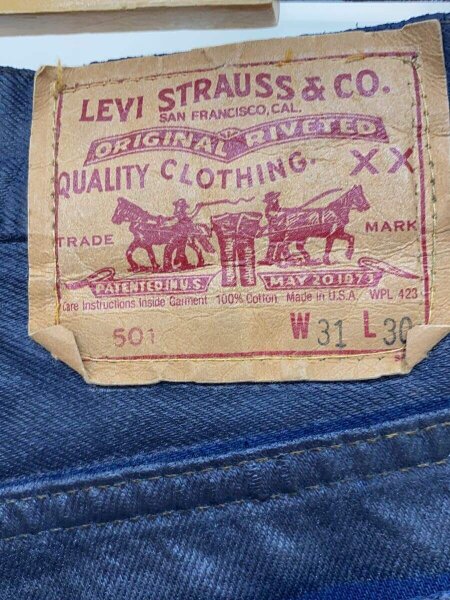 Levi's(リーバイス) / 90s/501/USA製/ラバーコーティングデニムパンツ