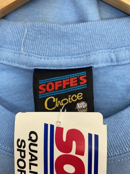【90s〜00s】SOFFE THE EXPOLTED ソフィーバンドTシャツ SOFFE(ソフィー) / 90s/USA製/カレッジTシャツ/M/コットン/BLU/無地