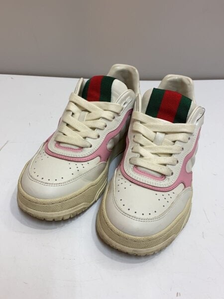 GUCCI / Re-Web/ローカットスニーカー/35/ホワイト/レザー/785728 GUCCI(グッチ) / Re-Web/ローカットスニーカー/35/ホワイト/レザー