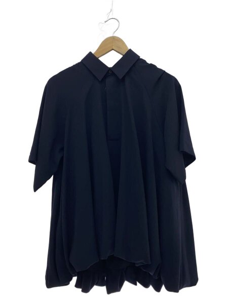 ENFOLD(エンフォルド) / BALLOON HALF-SLEEVE BLOUSE/38/ポリエステル 