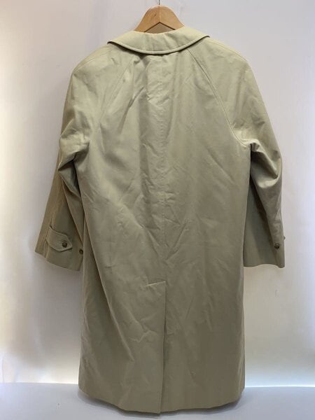 BROOKS BROTHERS / 80s/英国製/ライナー付属/ステンカラーコート/36/コットン/クリーム/ヨゴレ有 BROOKS BROTHERS(ブルックスブラザーズ) / 80s/英国製/ライナー付属