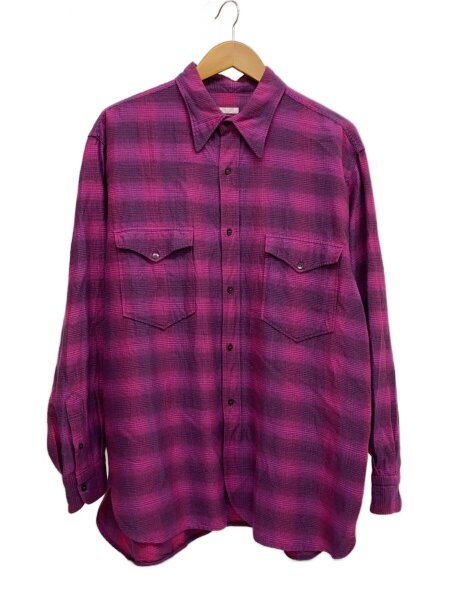 COMOLI(コモリ) / 21AW/ウールシルクワークシャツ/3/ウール/PUP/U03 