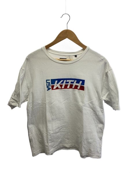 KITH(キス) / 18ss/USA FACTORY TEAM/Tシャツ/M/コットン/ホワイト 