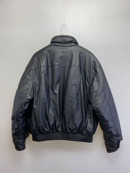 ZARA(ザラ) / 中綿/ブルゾン/M/フェイクレザー/BLK/無地 | 古着の販売 