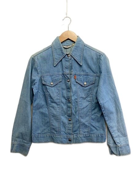 70s Levi's サテン スナップボタン ブルゾン ジャケット 48 Levi's(リーバイス) / 70s/オレンジタブ/シャンブレー/スナップボタン