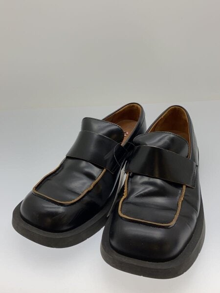 CAMPERLAB(カンペールラボ) / スクエアトゥローファー/40/BLK/レザー