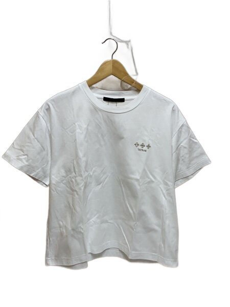 TATRAS(タトラス) / NUNKI/ロゴ刺繍/Tシャツ/1/コットン/WHT 