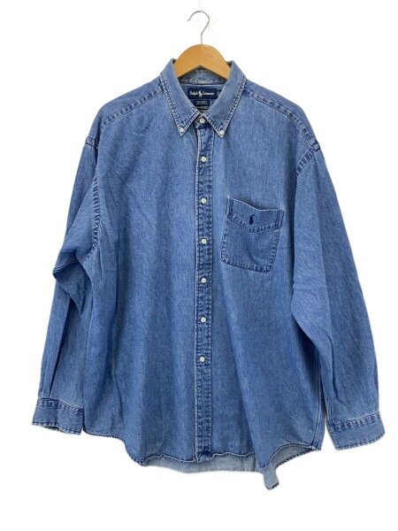 Polo Ralph Lauren デニムシャツ インディゴ XL インディゴ POLO RALPH 