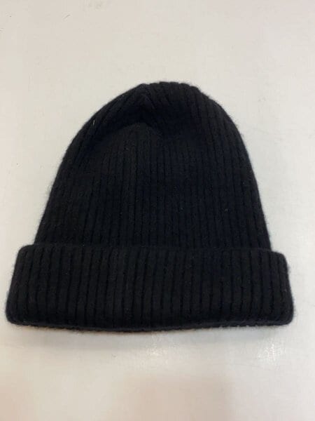 CHANEL(シャネル) / ロゴニットキャップ/スパンコール/カシミア/BLK