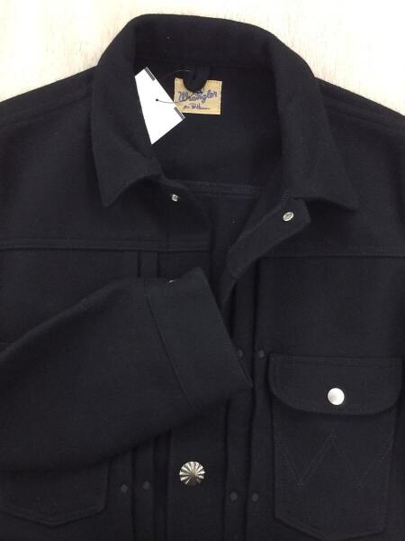 Ron Herman ロンハーマン Wrangler ラングラー ジャケット M ウール ブラック ロンハーマン ラングラー Ws9186 コンチョボタン メンズ アウター セカンドストリート 衣類 家具 家電等の買取と販売ならセカンドストリート お問い合わせ番号