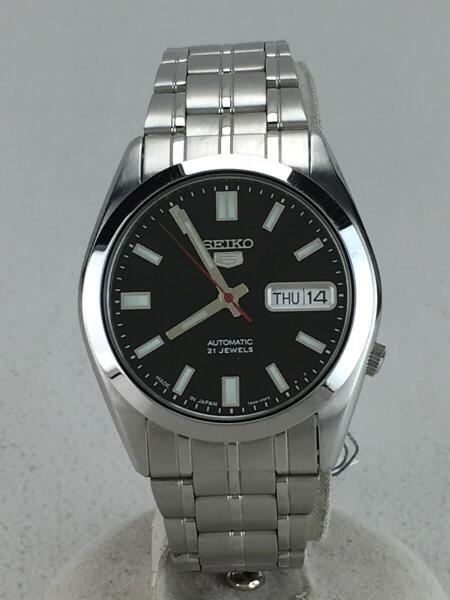 SEIKO 5 7S26-03B0 黒文字盤 自動巻き 稼働品 腕時計 【公式通販】