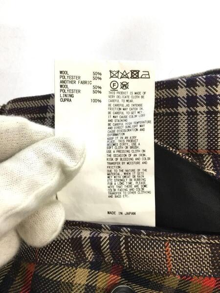 kolor(カラー) / スラックスパンツ/1/ウール/マルチカラー/チェック