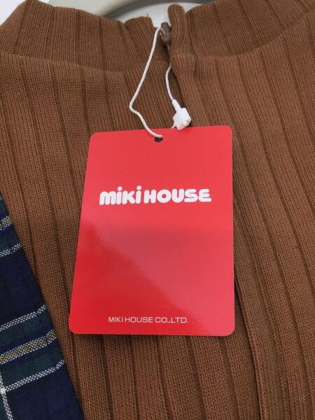 MIKI HOUSE(ミキハウス) / ワンピース/100cm/グリーン/チェック | 中古 