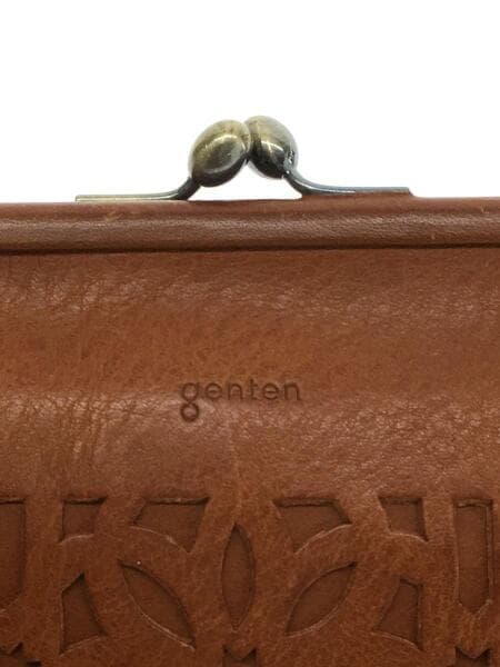 GENTEN(ゲンテン) / 長財布/レザー/ブラウン/レディース/カットワーク