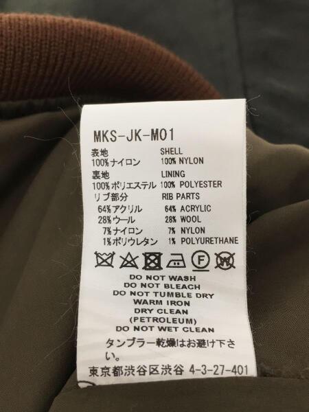 FACETASM(ファセッタズム) / ブルゾン/3/ナイロン/カーキ/mks-jk-m01