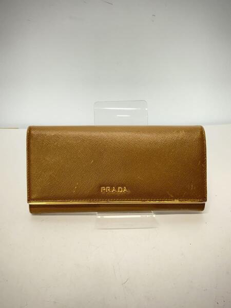 PRADA(プラダ) / 長財布/キャメル/レディース/サフィアーノ | 中古品の 
