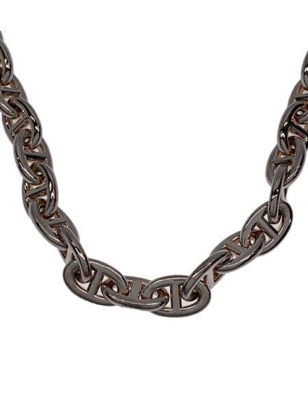 シェーヌダンクル ロング ネックレス メンズ アンカー チェーン