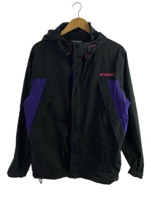 Columbia / ナイロンジャケット/L/ナイロン/BLK/無地/233 PM3388 Columbia(コロンビア) / ナイロンジャケット/L/ナイロン/BLK/無地/233