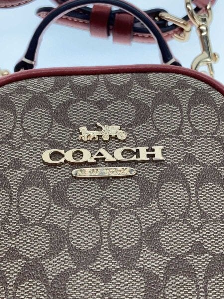 COACH(コーチ) / ミニショルダーバッグ/--/ブラウン/ベージュ/総柄