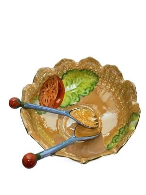 オールドノリタケ サラダボウルと皿・スプーンセット アンティーク食器 キッチン用品の#ブランド食器 オールドノリタケに該当する検索結果