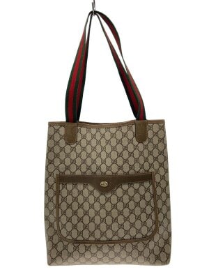 GUCCI(グッチ) / GUCCI グッチ/トートバッグ/キャンバス/153238/角スレ