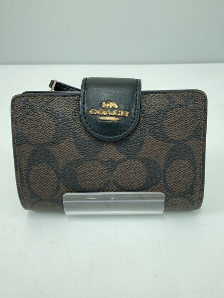 【未使用】COACH 二つ折り財布 COACH(コーチ) / 2つ折り財布/レザー/BRW/レディース/L2081// | 中古品