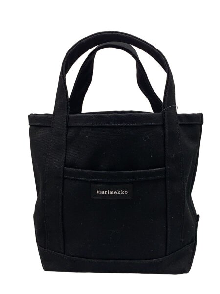 marimekko(マリメッコ) / トートバッグ/キャンバス/BLK/無地/MINI 