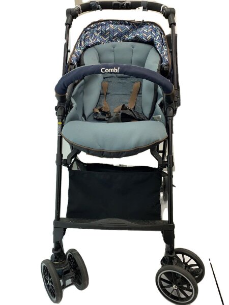 Combi スゴカル 4キャス compact ヘリンボンネイビー