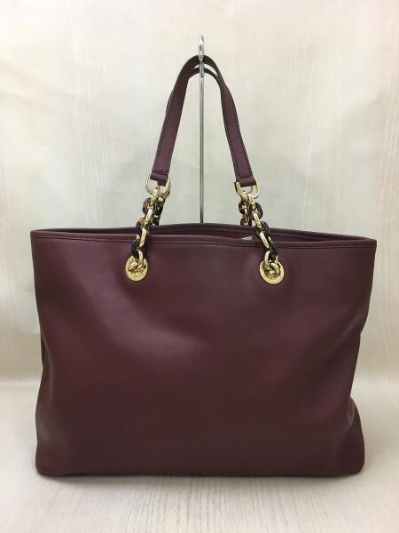 MICHAEL KORS(マイケルコース) / トートバッグ/レザー/ボルドー/ワイン 