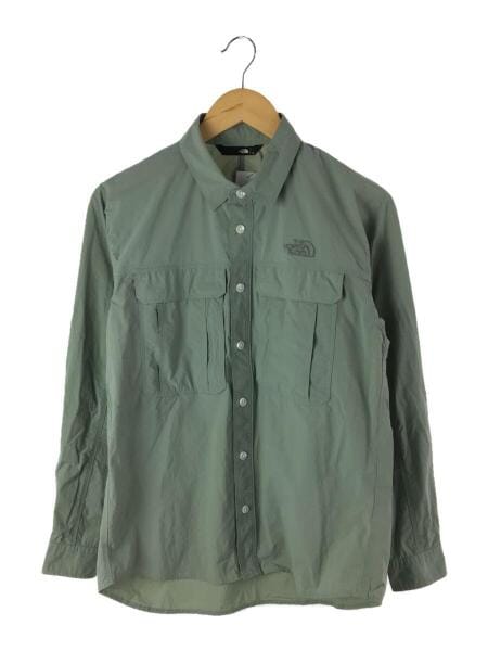 THE NORTH FACE(ザノースフェイス) / 長袖シャツ/S/ナイロン/カーキ 