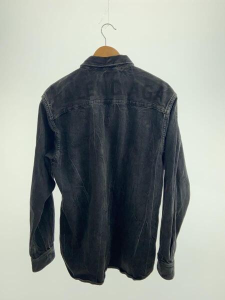 BALENCIAGA(バレンシアガ) / 長袖シャツ/38/デニム/BLK/JR57 2019 