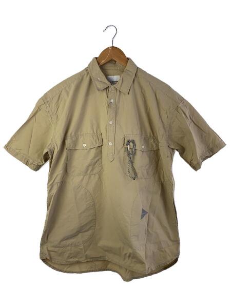 and wander(アンドワンダー) / 半袖シャツ/4/コットン/ベージュ/574