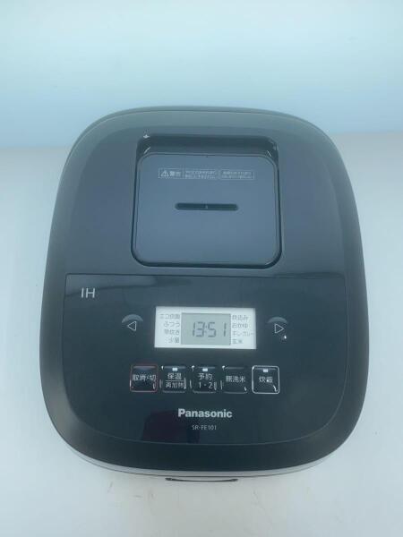 Panasonic(パナソニック) / 炊飯器 SR-FE101-K/ブラック | 中古品の 