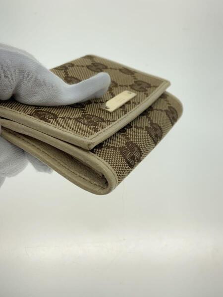 ちーず　GUCCI 二つ折り財布 ベージュ GUCCI(グッチ) / 2つ折り財布/ベージュ/レディース/131886