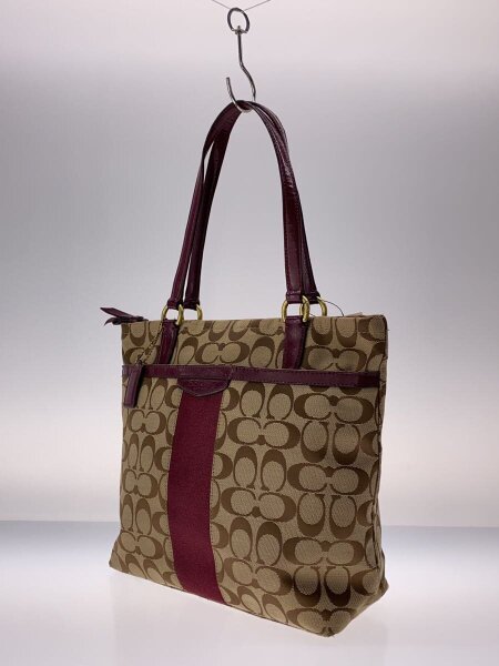 COACH(コーチ) / トートバッグ/ベージュ/F28504/シグネチャー | 中古品 