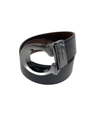 COACH(コーチ) / リバーシブル/シグネチャーベルト/ベルト/レザー/BLK