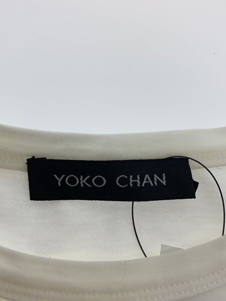 YOKO CHAN(ヨーコチャン) / 半袖カットソー/36/コットン/WHT/yct-220 