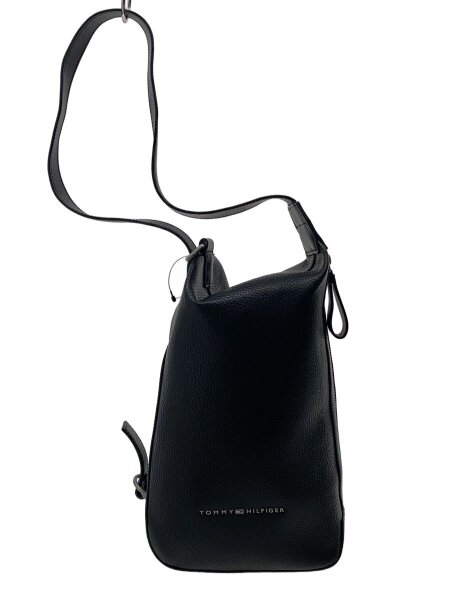 TOMMY HILFIGER(トミーヒルフィガー) / ショルダーバッグ/レザー/BLK 