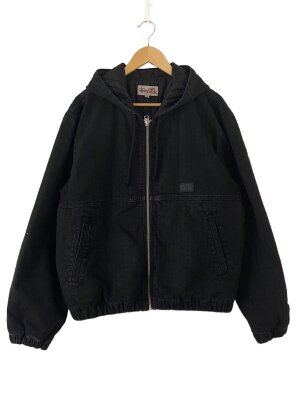 90's Stussy リバーシブル ミリタリー　ジャケット　ストリート STUSSY(ステューシー) / 90s/リバーシブルジャケット//M/コットン/BLK