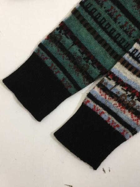 sacai(サカイ) / カーディガン(厚手)/2/ウール/GRN/13-00476M 