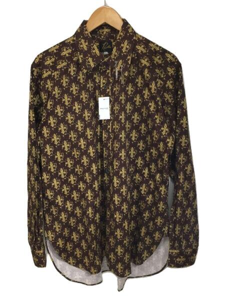 Needles◇長袖シャツ/L/コットン/BLK/総柄/PU202// Needles(ニードルズ