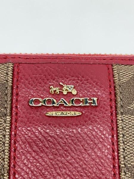 COACH(コーチ) / 長財布/レザー/BRW/総柄/レディース/F52859 | 中古品