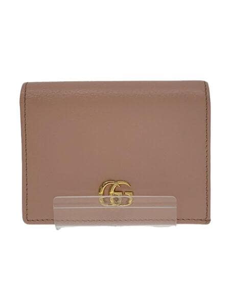 GUCCI(グッチ) / 2つ折り財布/レザー/PNK/レディース/156126 | 中古品