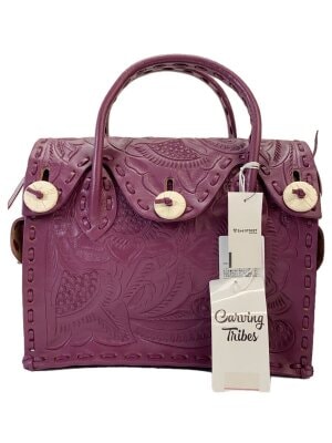 Carving Tribes(カービングトライブス) / ハンドバッグ/レザー/PUP