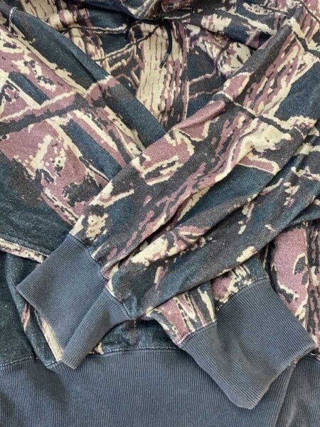 TTT_MSW(ティー) / パーカー/M/コットン/BLK/総柄/TTT-2024SS-CT03