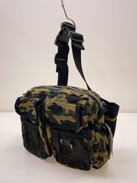 A BATHING APE(アベイシングエイプ) / ウエストバッグ/ナイロン/KHK 