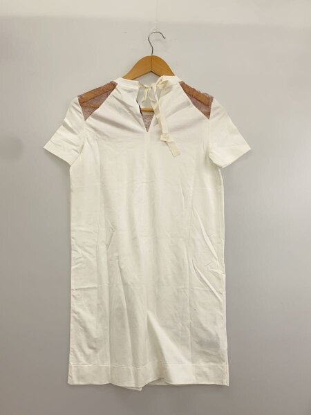 MIU MIU(ミュウミュウ) / 半袖ワンピース/S/コットン/WHT/無地 | 古着