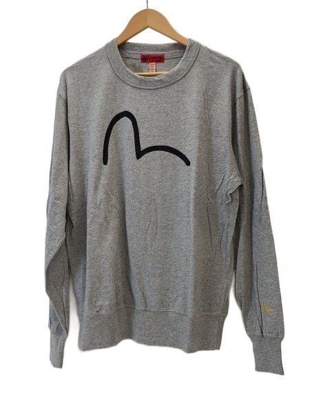 EVISU(エヴィス) / 長袖Tシャツ/44/コットン/GRY | 古着の販売・通販 
