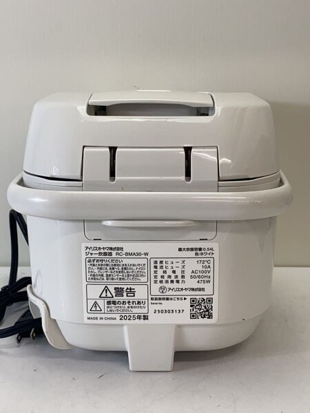 IRIS OHYAMA(アイリスオーヤマ) / 炊飯器 RC-BMA30// | 中古品の販売 