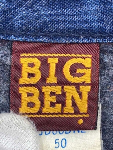 BIG BEN(ビッグベン) / カバーオール/50/デニム/IDG/80s/メキシコ製/裏